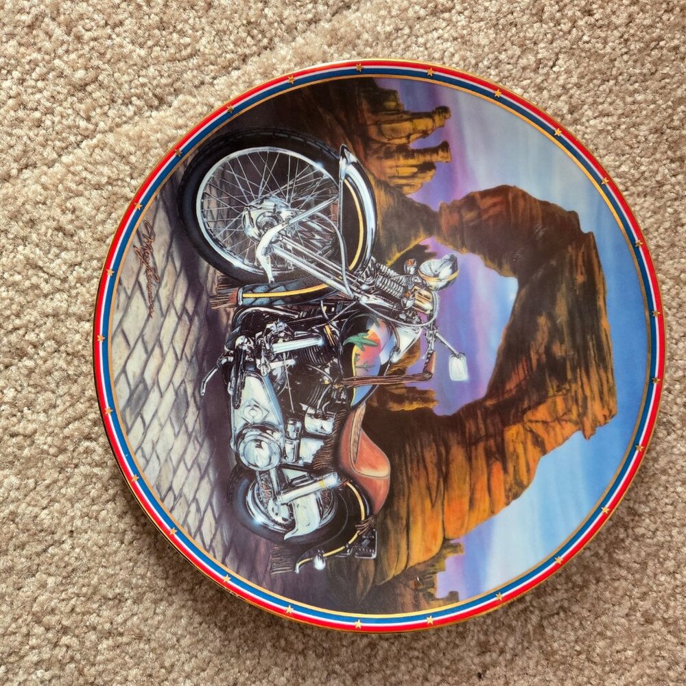 Vintage Easy Rider Collector Plate - Picture 2 of 7
